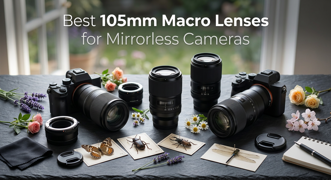 Best 105mm Macro Lenses for Mirrorless Cameras