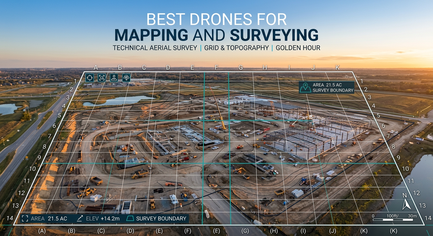 Best Drones for Mapping and Surveying