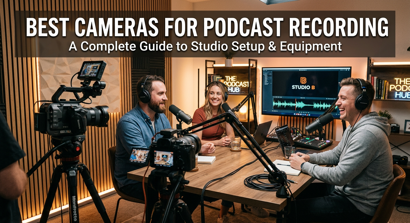 Best Cameras for Podcast and Talk Show Recording