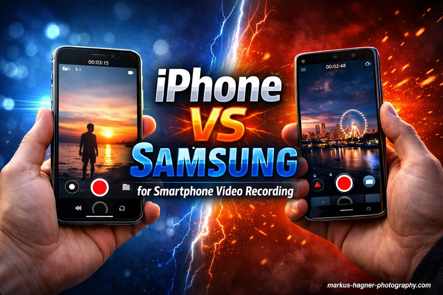 iPhone vs Samsung for Smartphone Video Recording