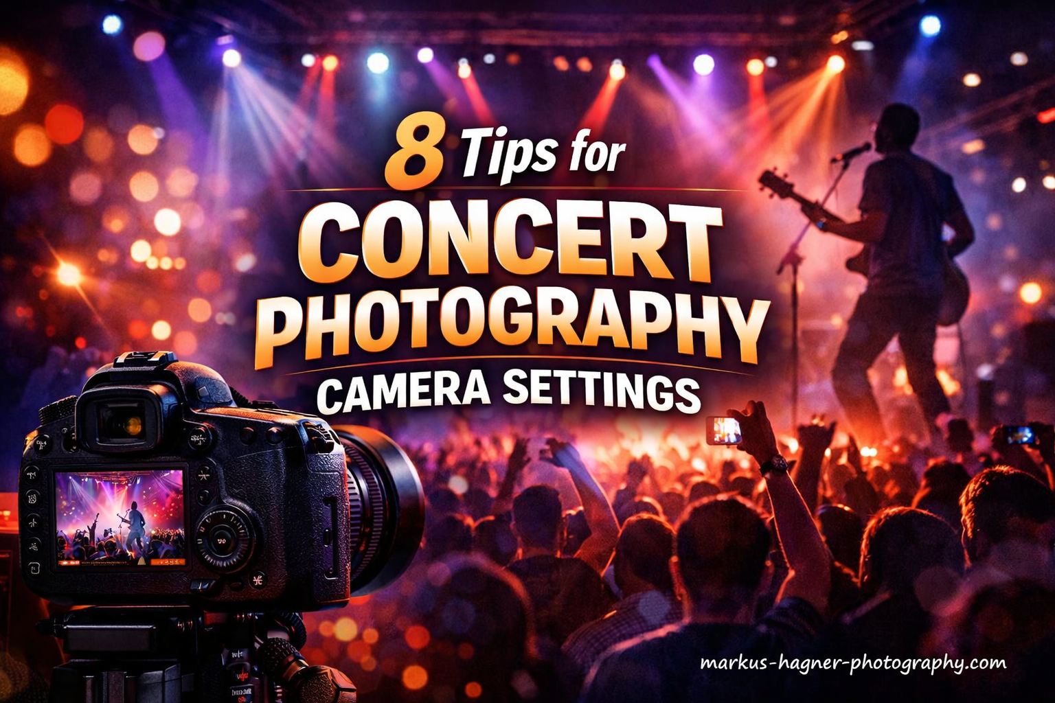 8 Tips for Concert Photography Camera Settings