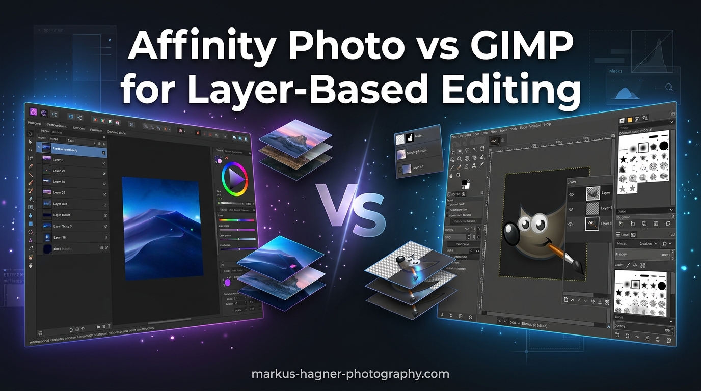 Affinity Photo vs GIMP for Layer-Based Editing