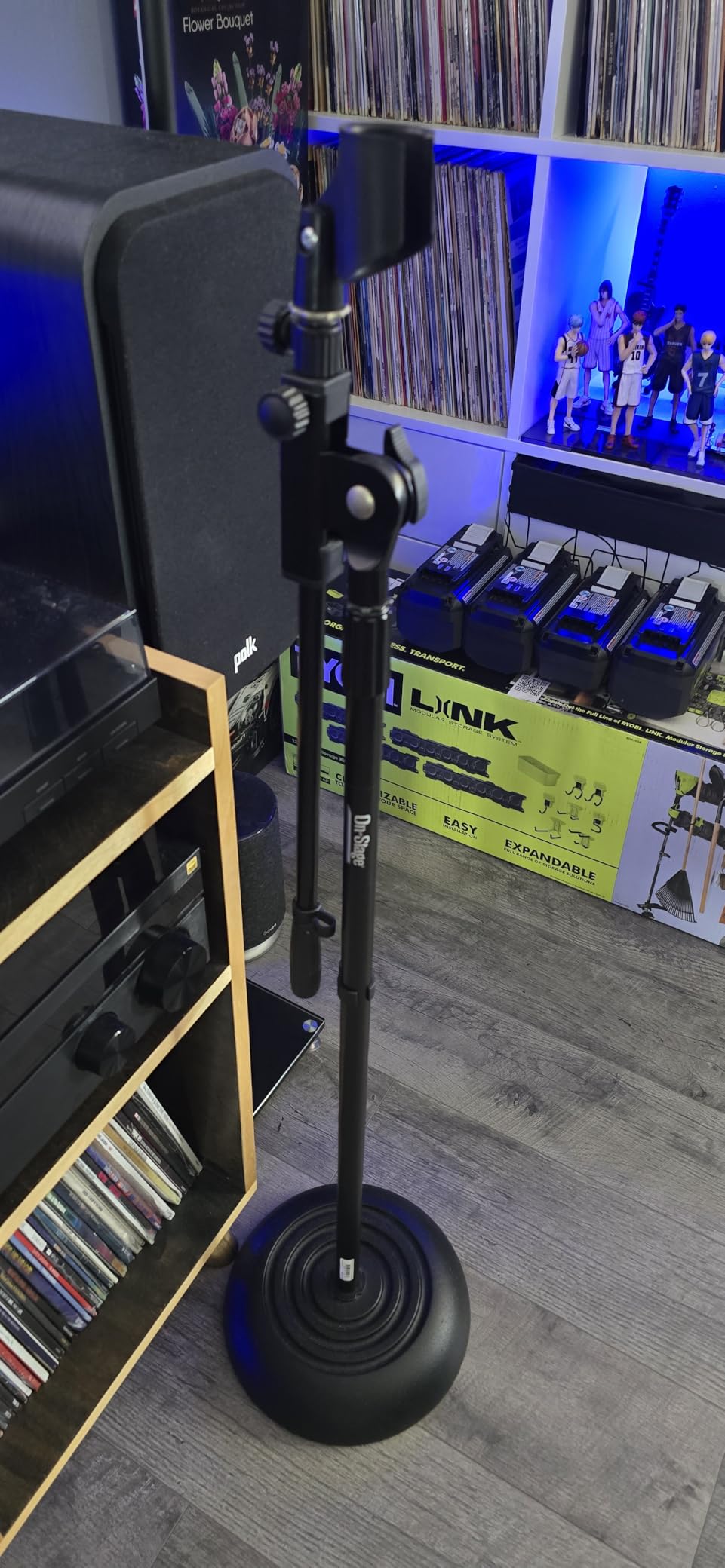 OnStage MSA7040TB Top Mount Telescoping Microphone Boom, Black customer photo 1