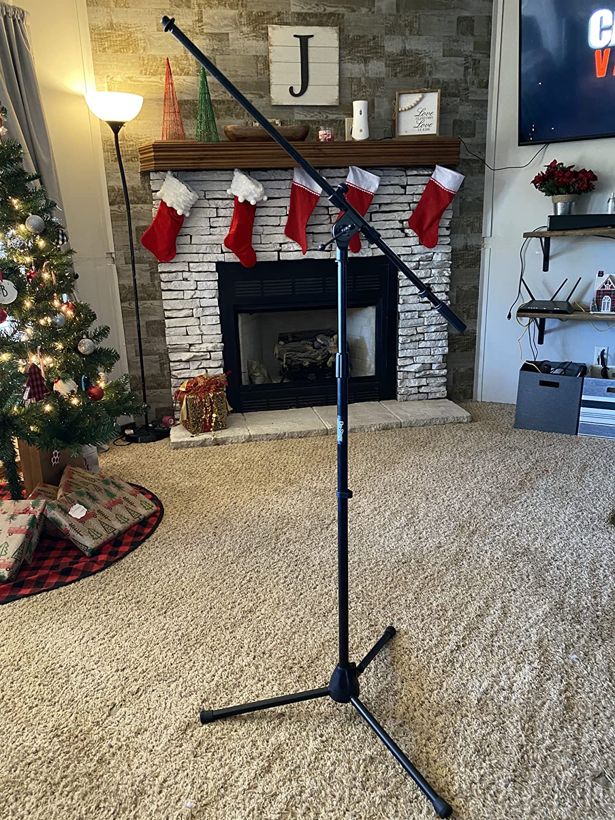 On-Stage MS7701B Euro Boom Mic Stand customer photo 2