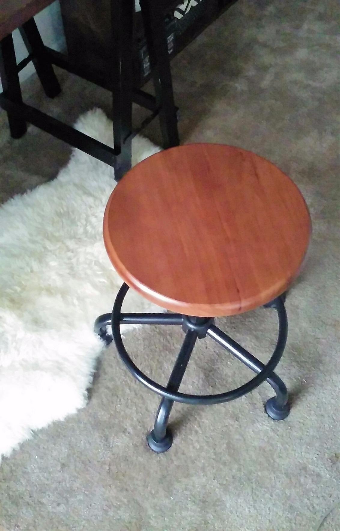 Studio Designs 13307 Retro Stool, Rustic Oak, 19