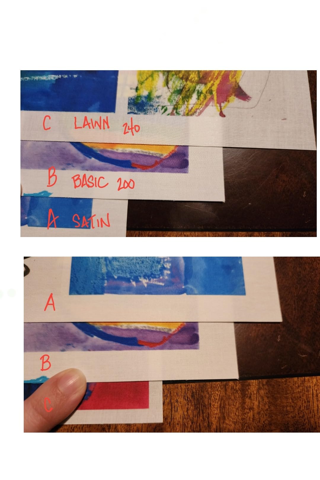 EQ Printables Inkjet Fabric Sheets,1 Pack customer photo 1