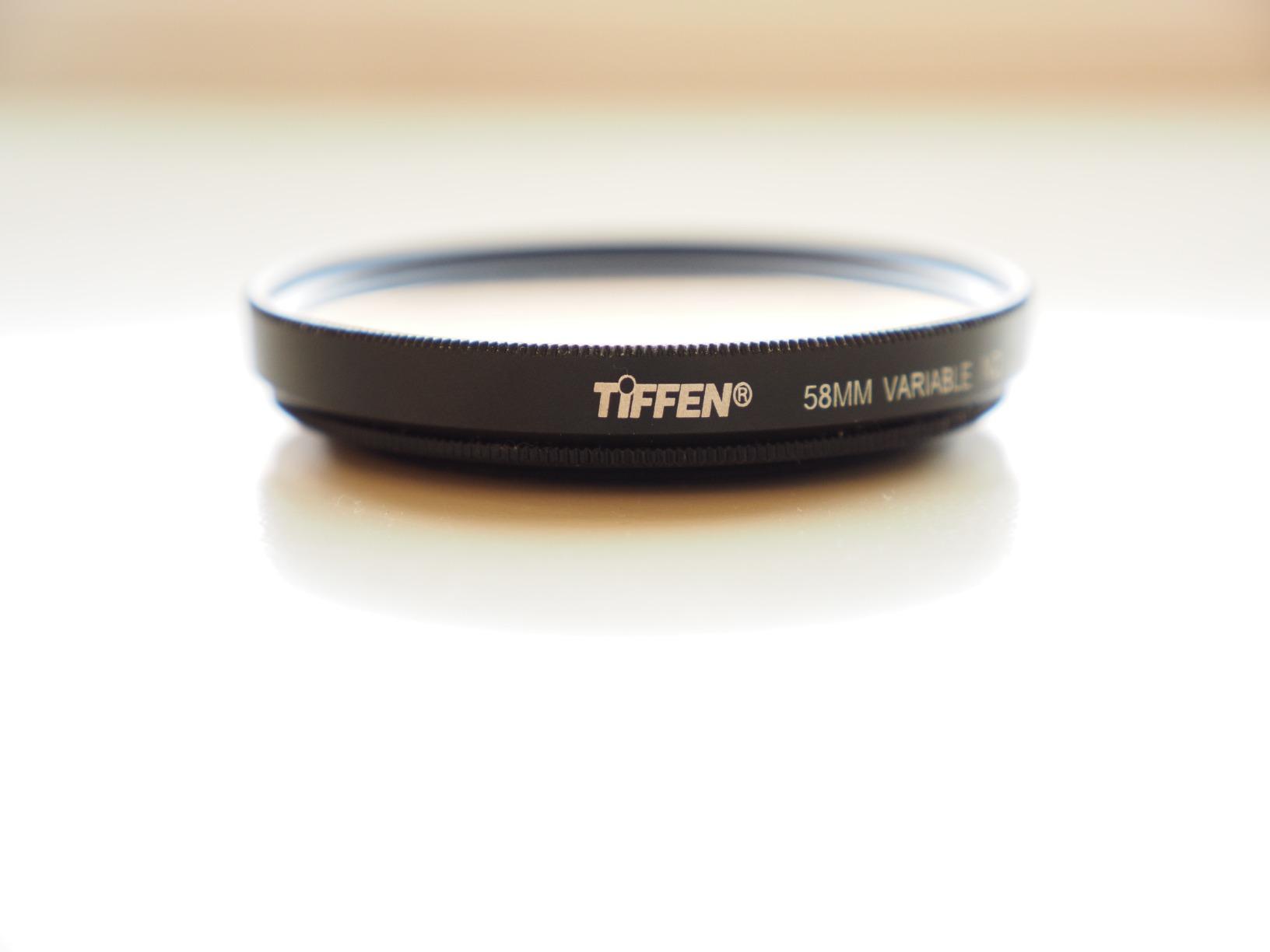 Tiffen 58VND 58mm Variable Neutral Density Camera Filter | 2 to 8-Stop | Light Control | Film and Digital/Video/Photography customer photo 1