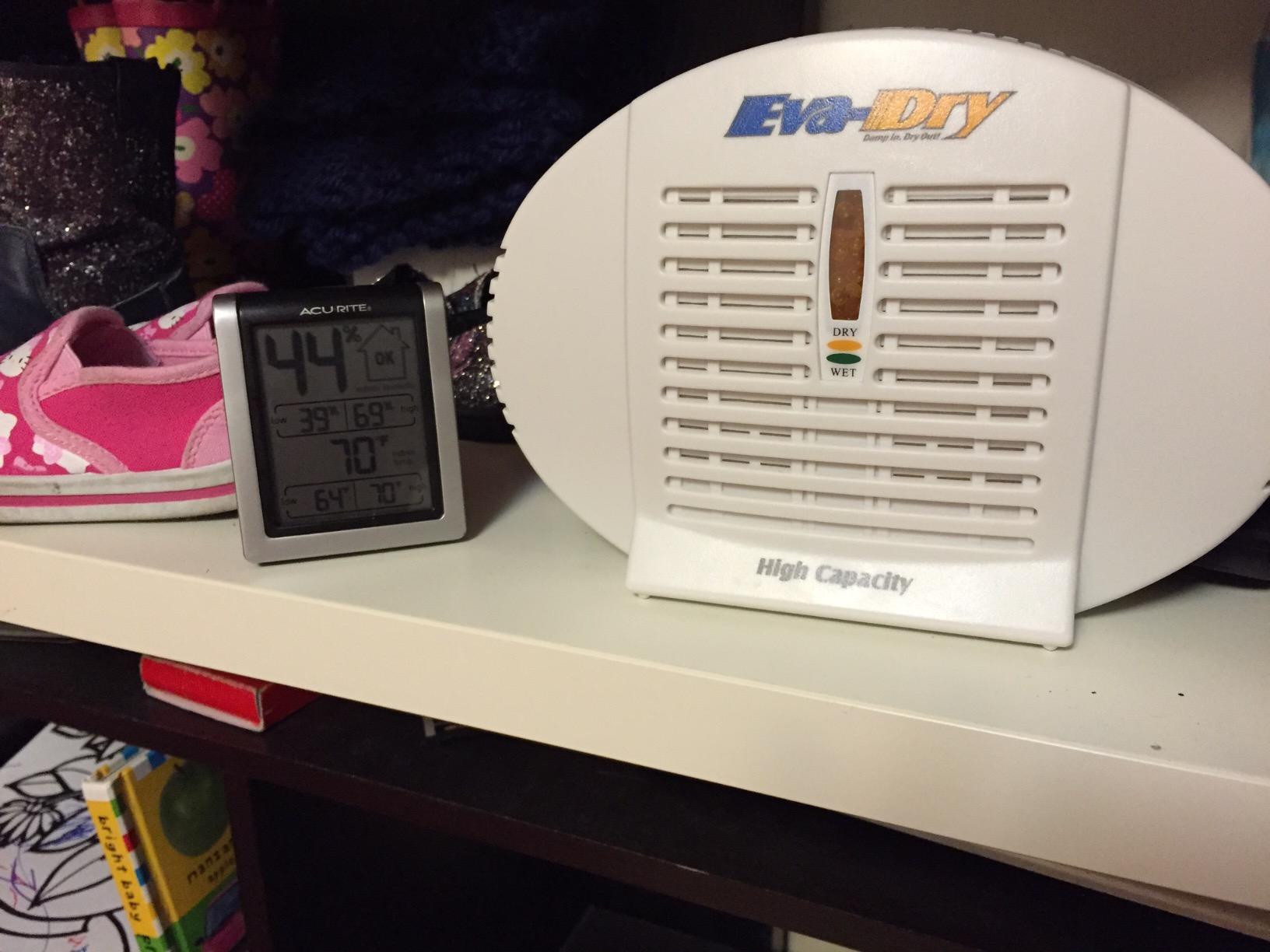 Eva-dry E-500 Renewable Wireless Mini Dehumidifer customer photo 1