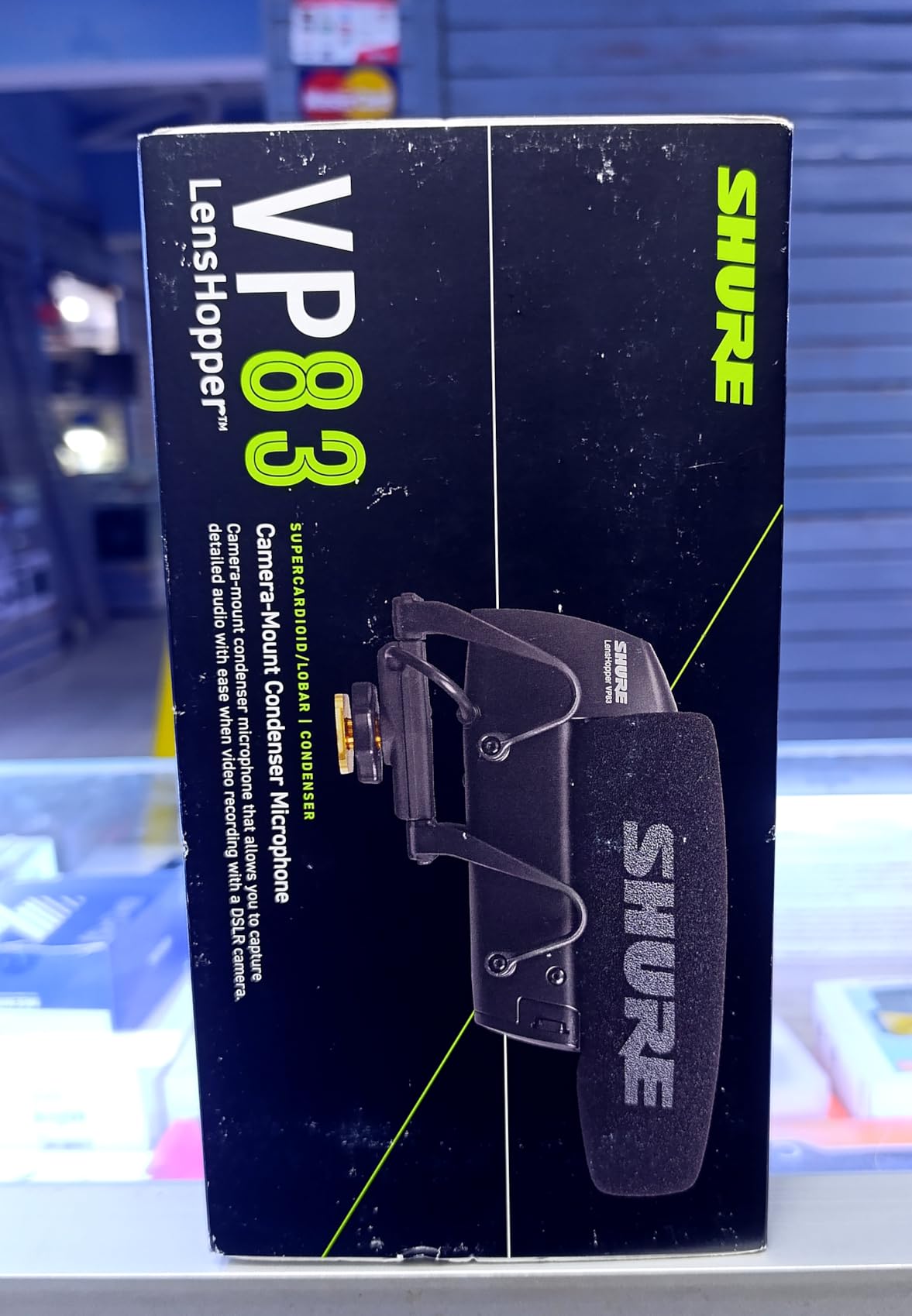 Shure VP83 LensHopper Camera-Mounted Condenser Shotgun Microphone for use with DSLR Cameras and HD Camcorders customer photo 1