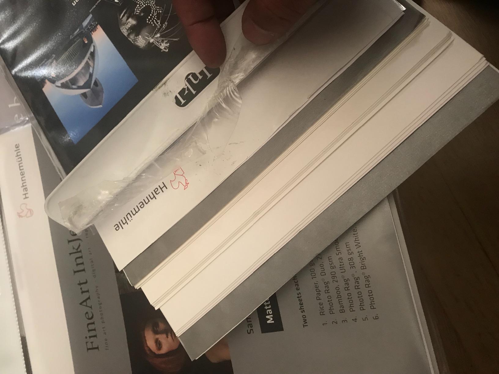 Hahnemuhle FineArt Glossy Inkjet Paper Sample Pack, 8.5x11