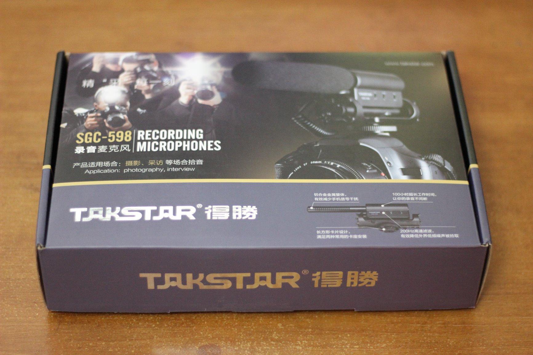 TAKSTAR SGC-598 Photography Interview Shotgun MIC Microphone for Nikon Canon DSLR Camera (Need 3.5mm Interface) customer photo 2