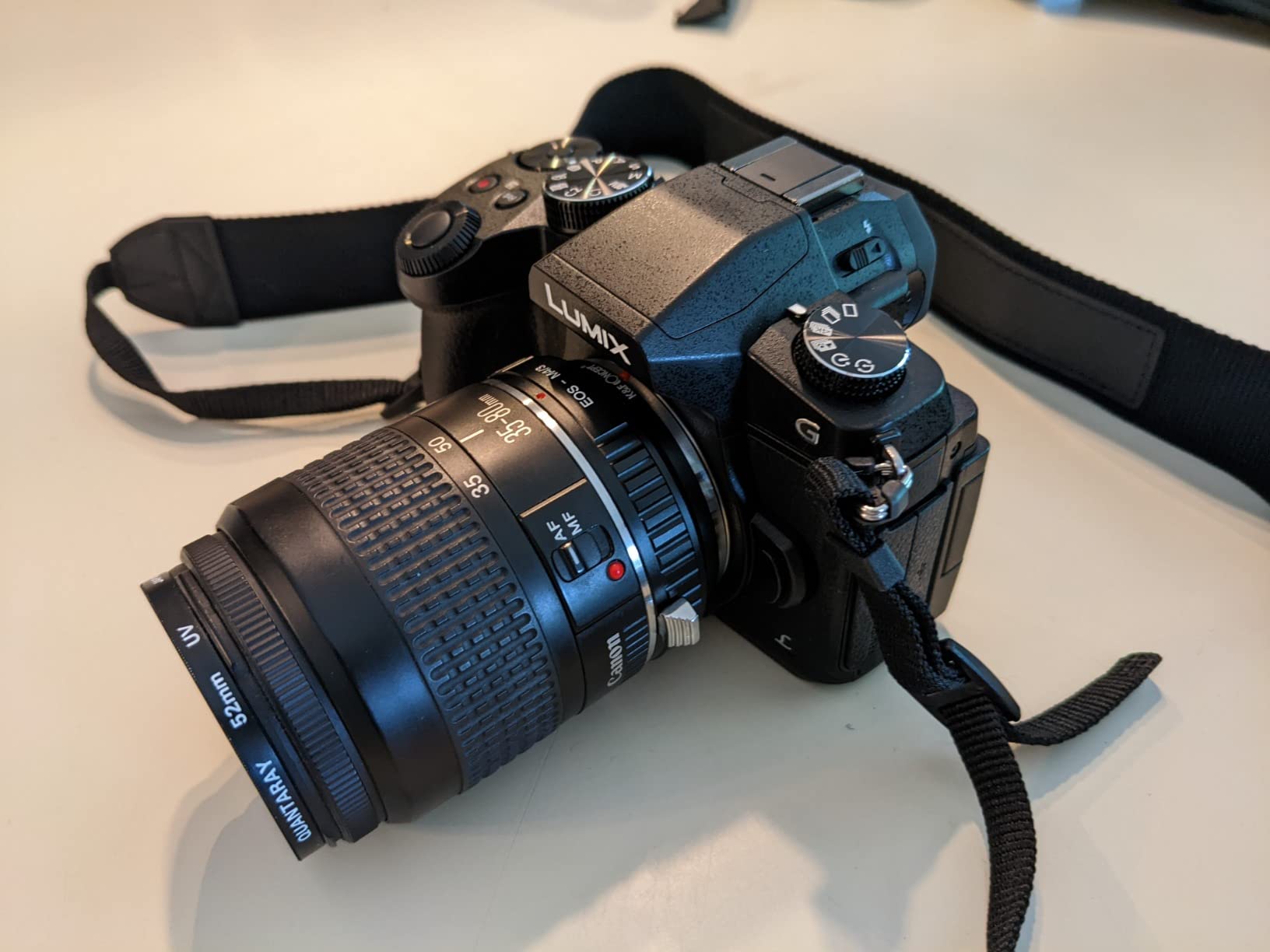 K&F Concept Lens Mount Adapter Compatible with Canon EOS (EF/EF-S) Mount Lens to M4/3 (Micro Four Thirds) MFT Olympus Pen and Panasonic Lumix Cameras customer photo 2