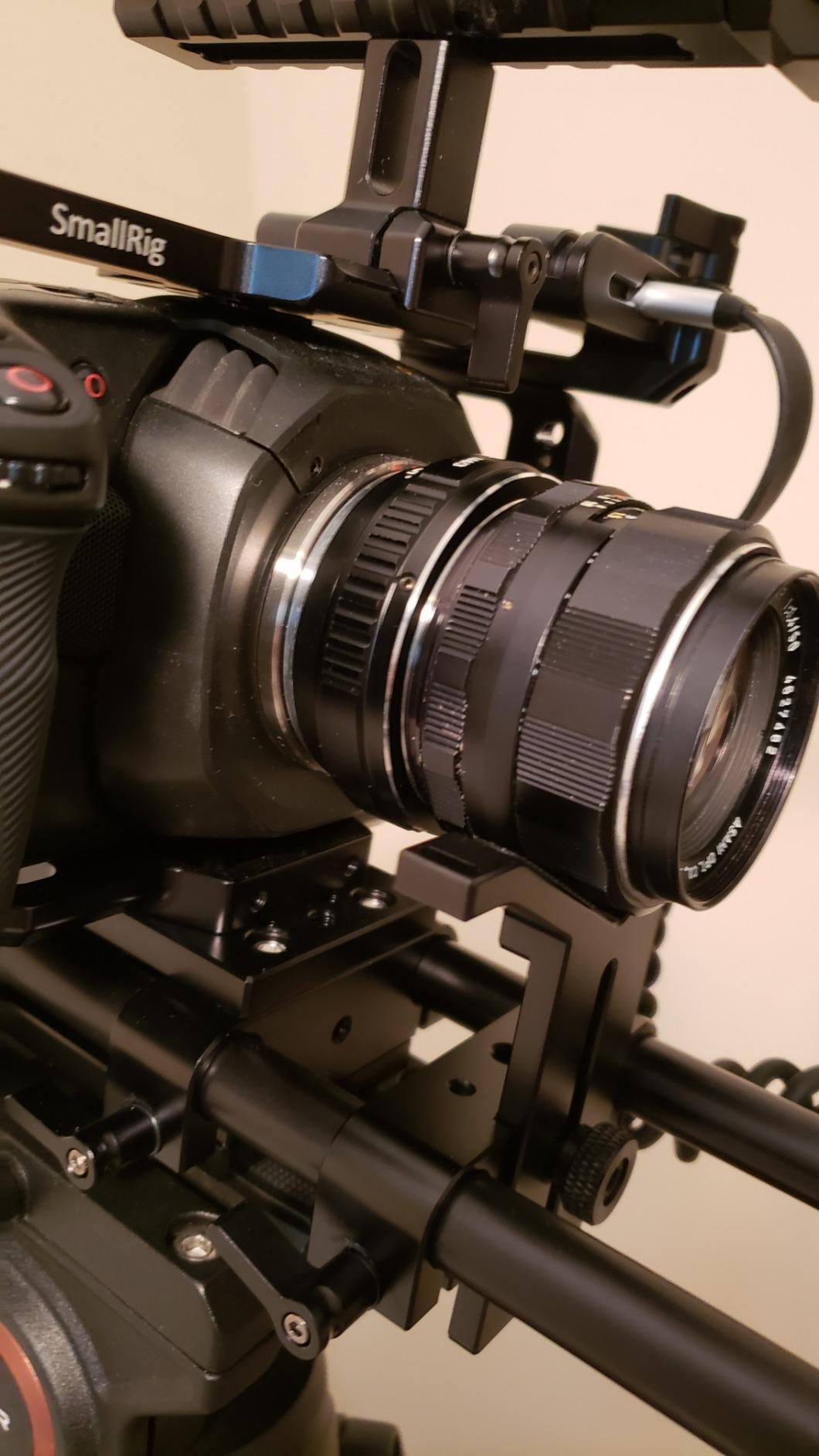 K&F Concept M42 Lens to Micro 4/3 Lens Adapter, M42 Screw Mount to Micro Four Thirds M43 MFT Fits for Olympus PE, Panasonic Lumix customer photo 1