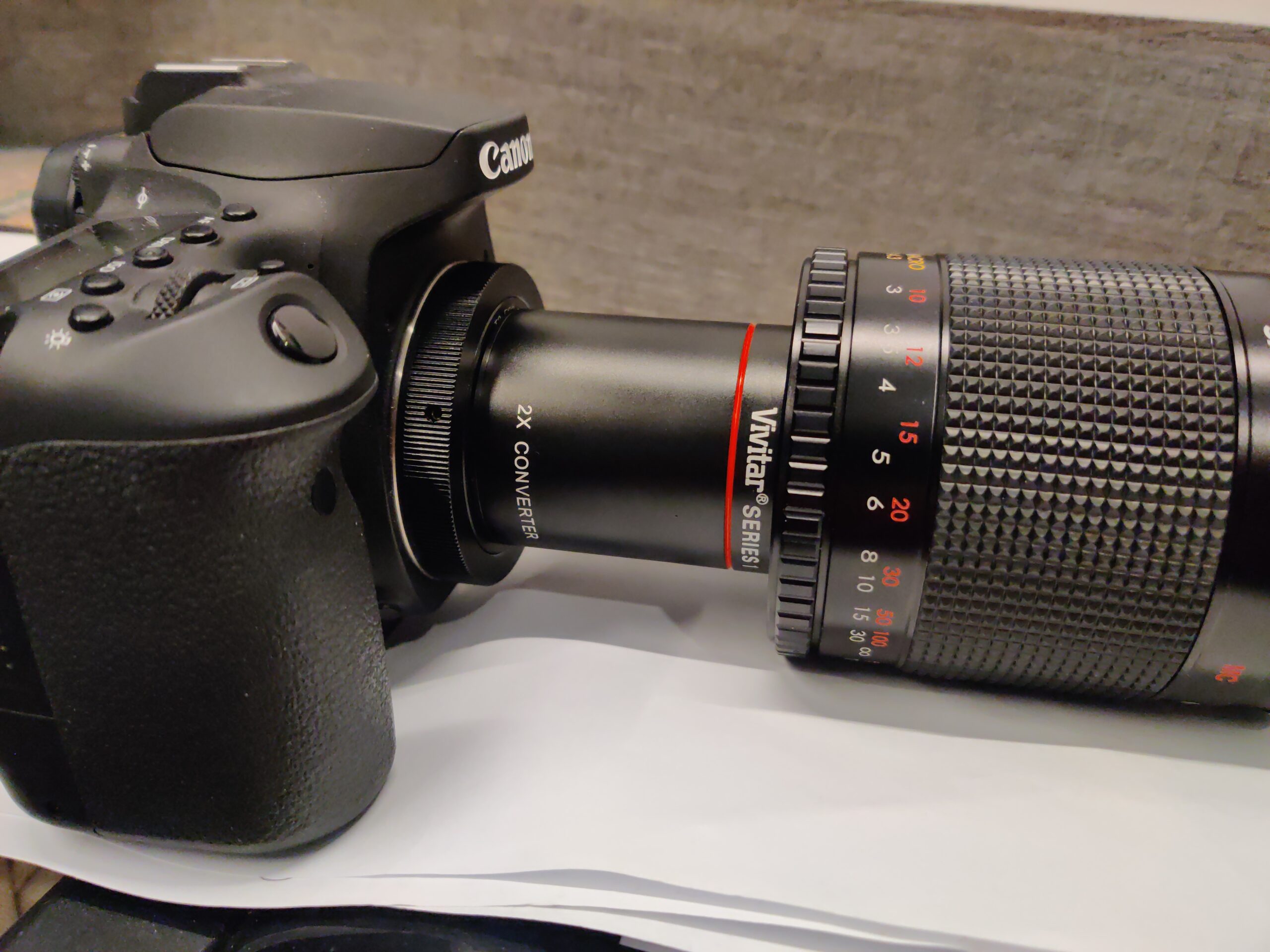 Vivitar 2X Teleconverter (T Mount) - Universal Manual customer photo 1