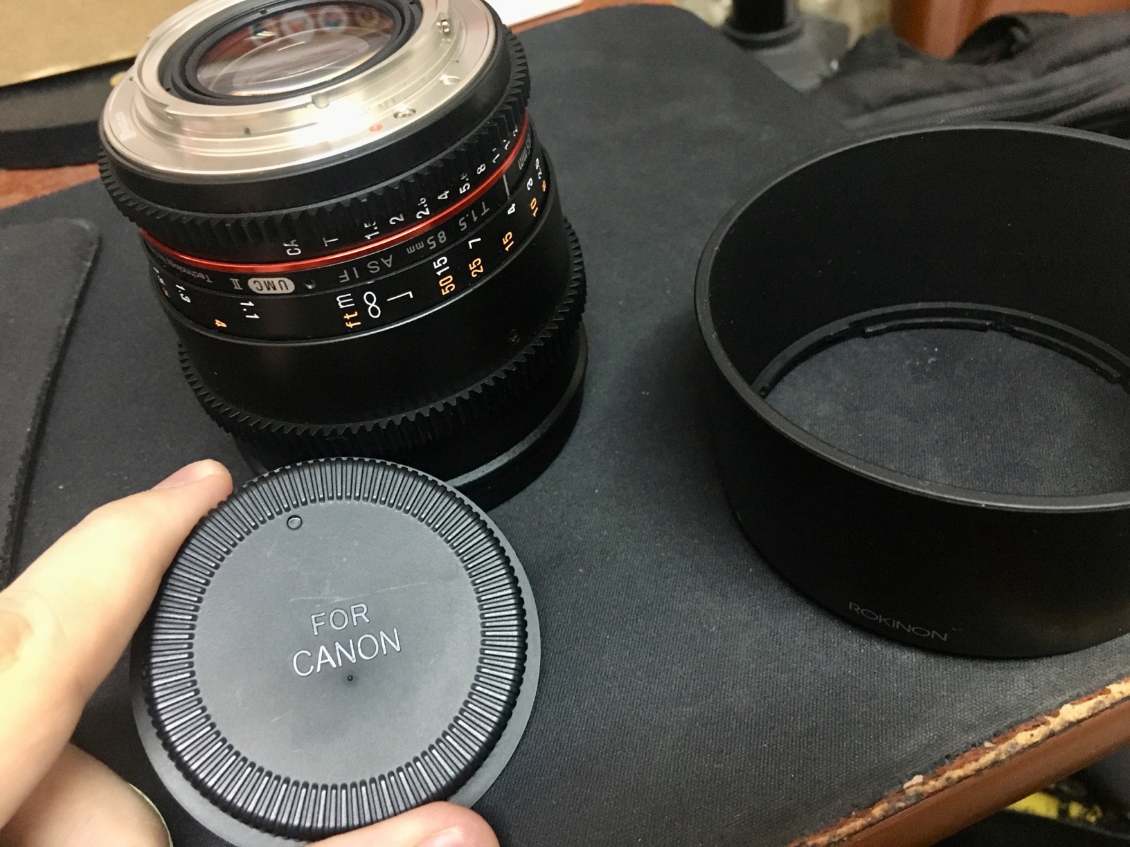 Rokinon Cine DS DS85M-NEX 85mm T1.5 AS IF UMC Full Frame Cine Lens for Sony E Mount customer photo 2