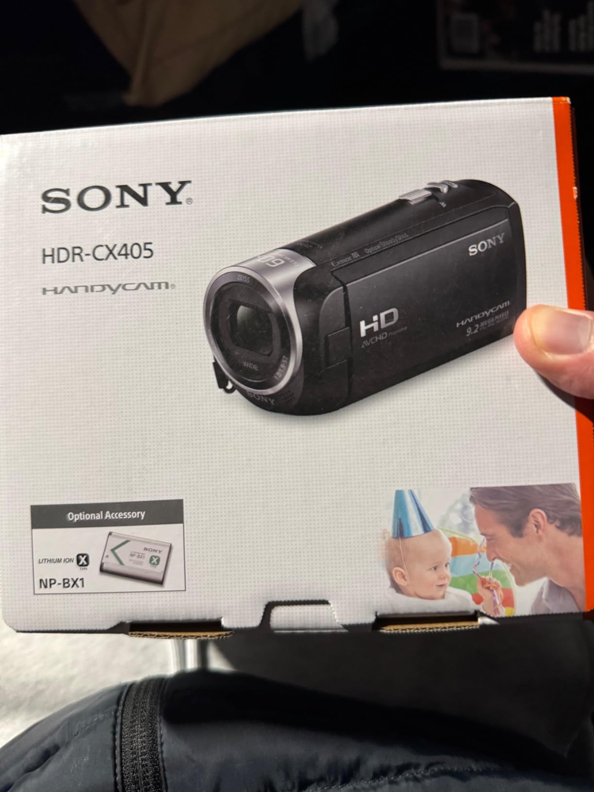 Sony HDR-CX405 HD Video Recording Handycam Camcorder (black) customer photo 1