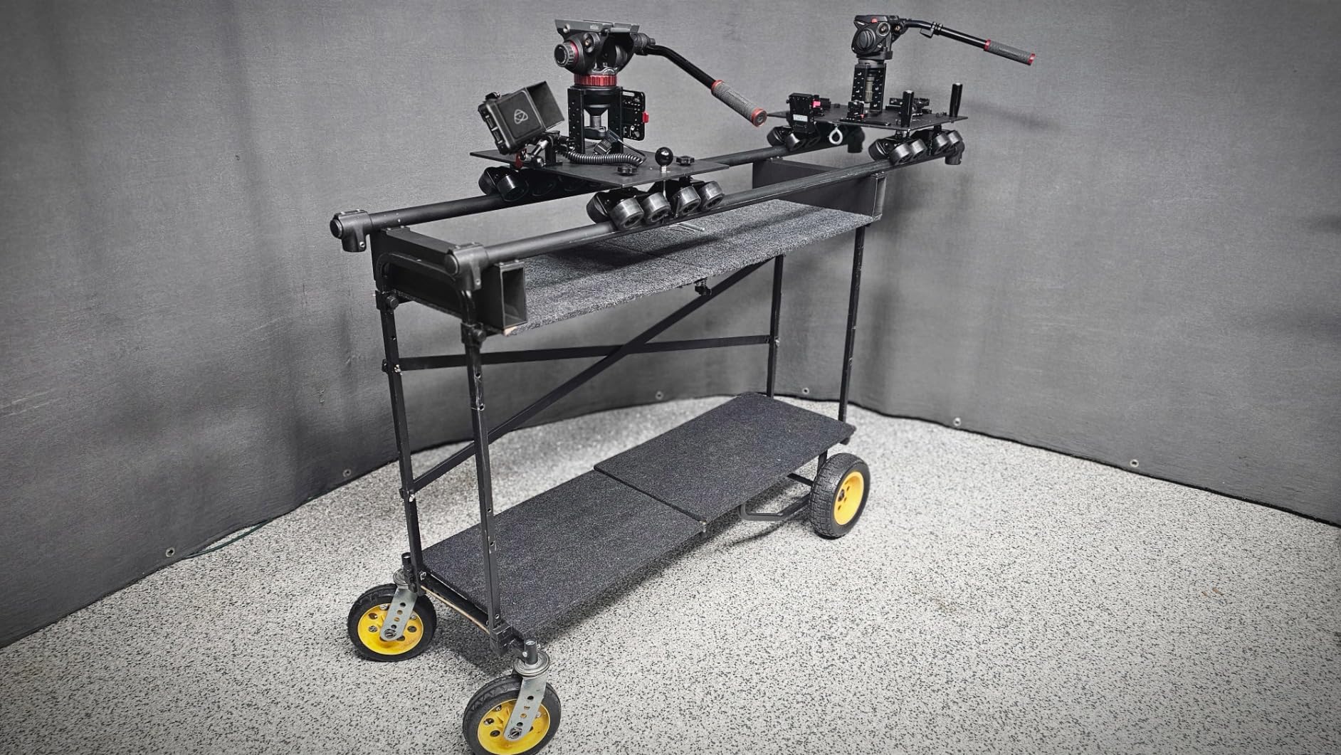 Glide Gear GW100 Video Floor Track Dolly Tripod Swivel Cine Wheels customer photo 1
