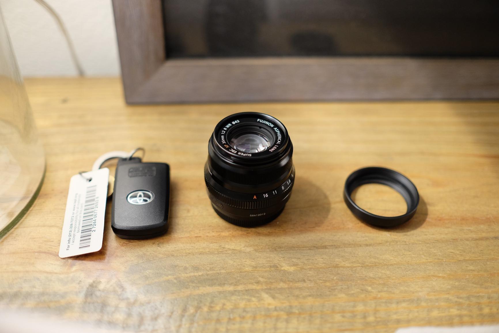 Fujinon XF35mmF2 R WR - Silver customer photo 1