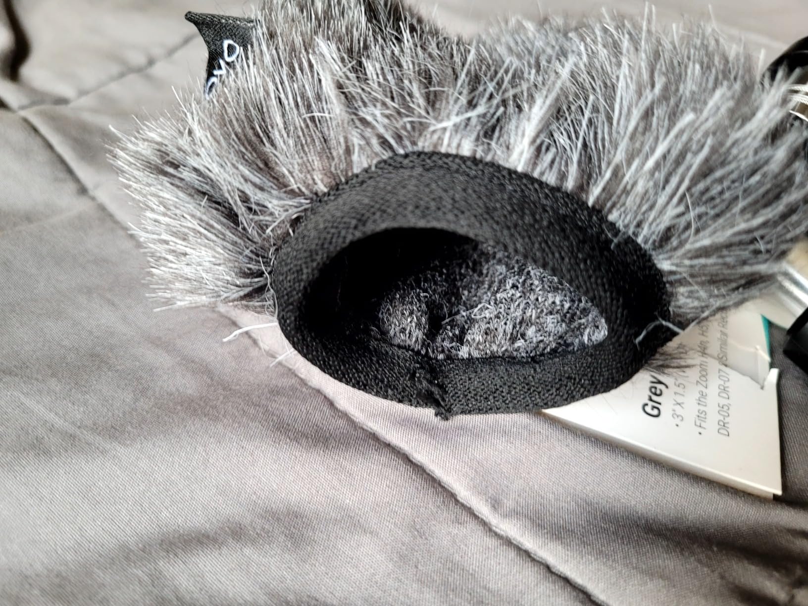 Movo WS-G9 Furry Outdoor Microphone Windscreen Muff for Portable Digital Recorders customer photo 1