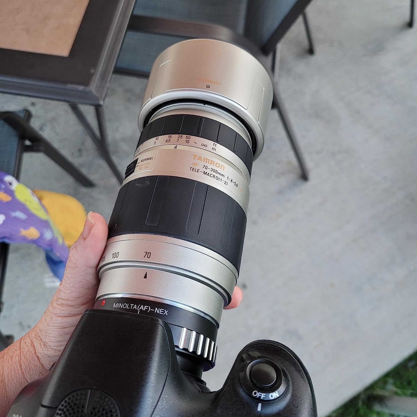 Haoge Lens Mount Adapter for Sony Alpha A-Type Minolta MAF AF Mount Lens to Sony E Mount NEX Camera customer photo 1