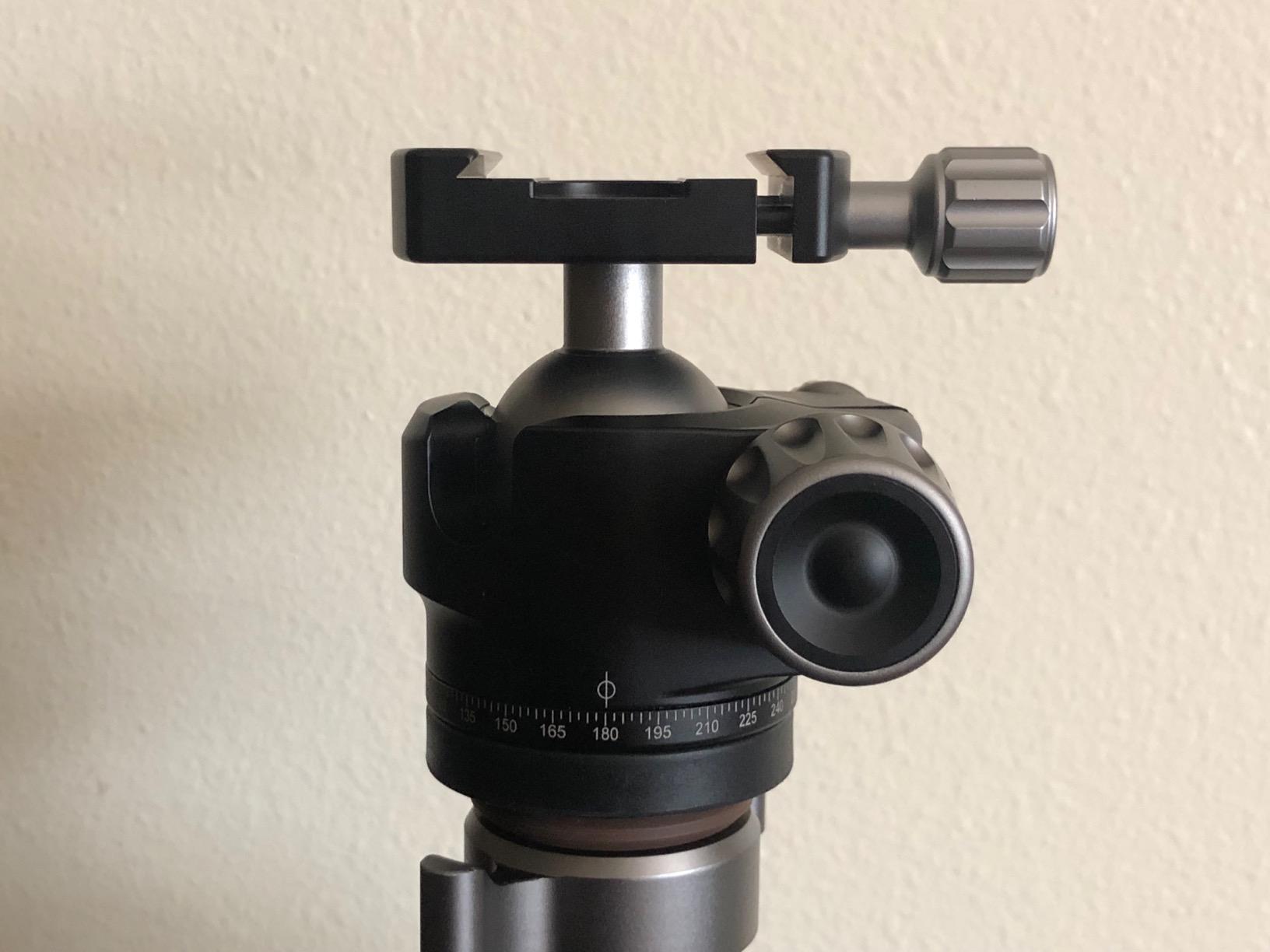 Leofoto LH-25 Tripod Head with PU-25 Quick Release Plate - Ultra Light and Small - Load Capacity: 6kg customer photo 2