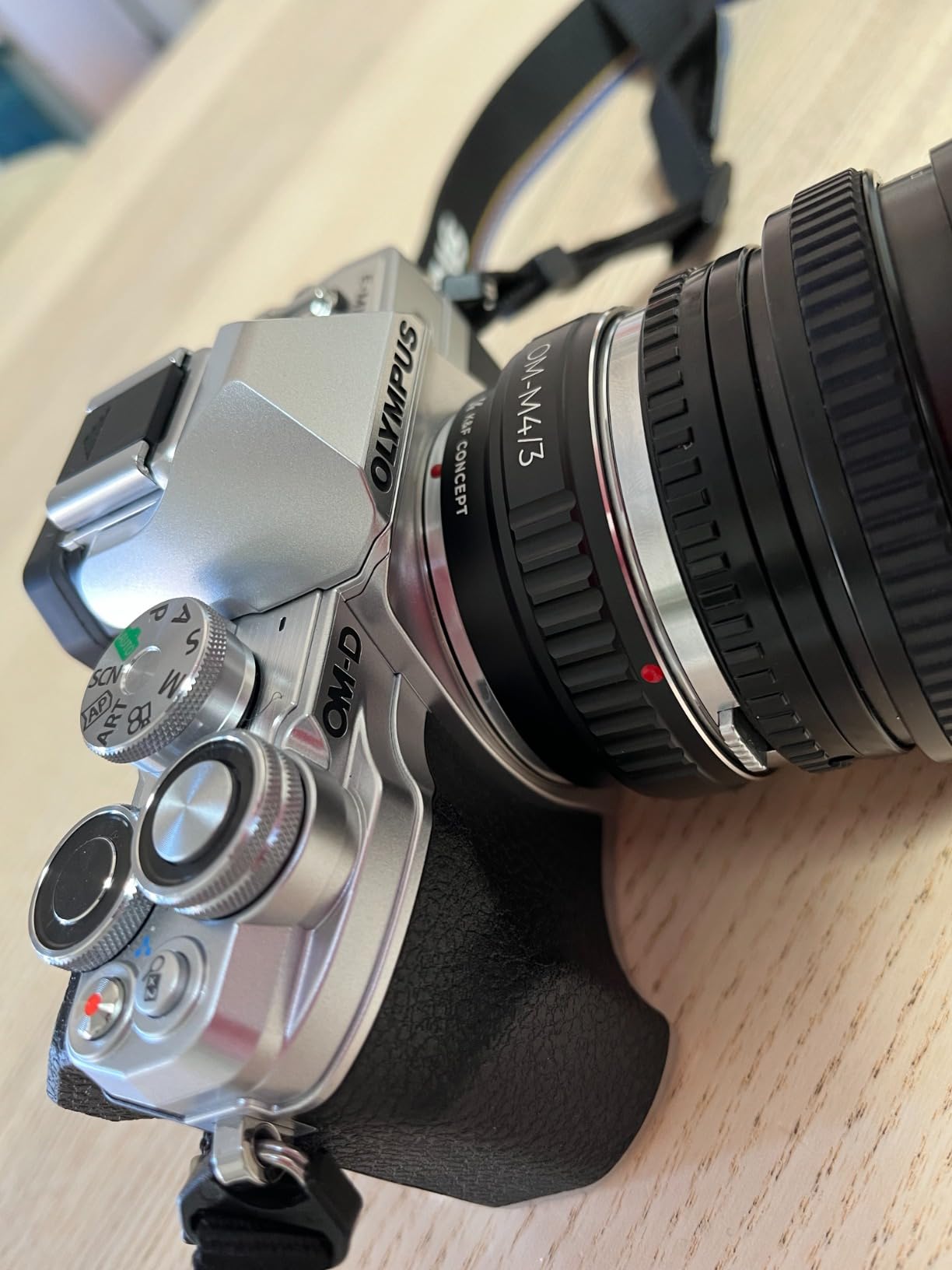 K&F Concept Lens Mount Adapter Olympus OM to M4/3 Micro Four Thirds M43 System Camera Adapter GF2 GF3 G2 G3 GH2 E-PL3 PM1 customer photo 1