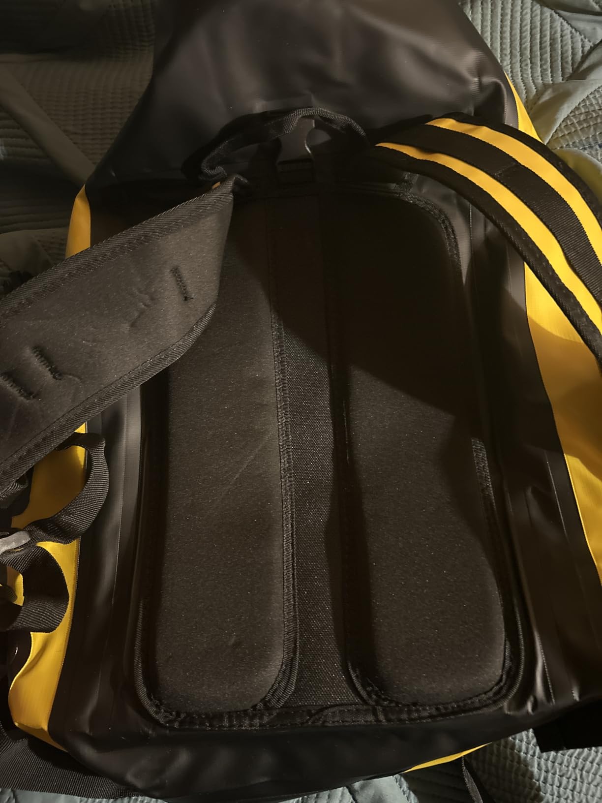 Earth Pak Waterproof Backpack - Heavy Duty Hiking Backpack - Roll-Top Closure Bag - Cushioned Dry Bag Waterproof Phone Case customer photo 1