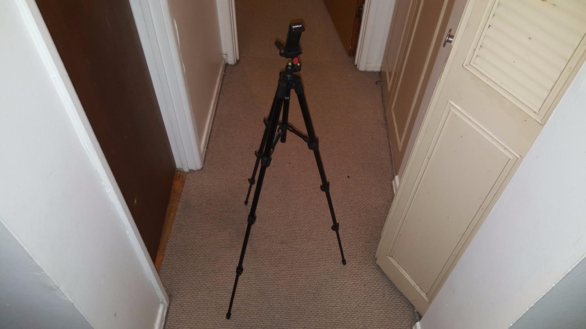 Camera Tripod, 51'' Lightweight Portable Travel Tripods for Camera and Phone with 3-Way Head Remote Control Cellphone Holder Travel Bag customer photo 2