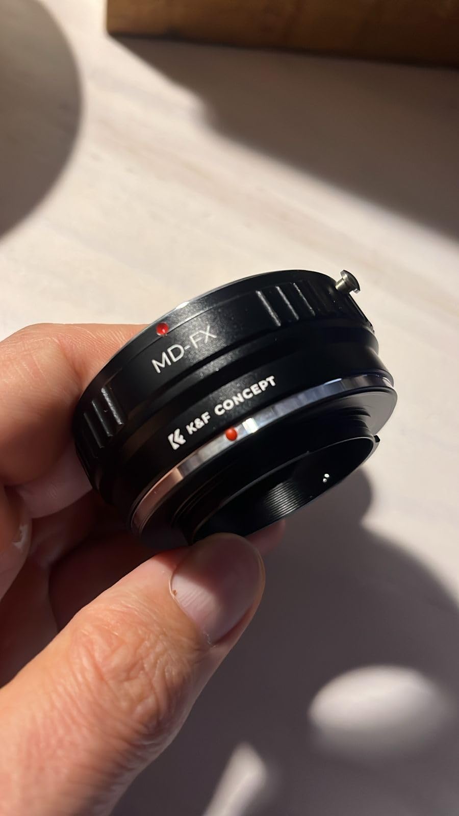 K&F Concept MD Minolta MD MC Rokkor Lens to Fujifilm FX Mount Camera Adapter,MD to FX Lens Adapter for Fuji X-Pro1 X-Pro2 X-E1 X-E2 X-M1 X-A1 X-A2 X-A3 X-A10 customer photo 1