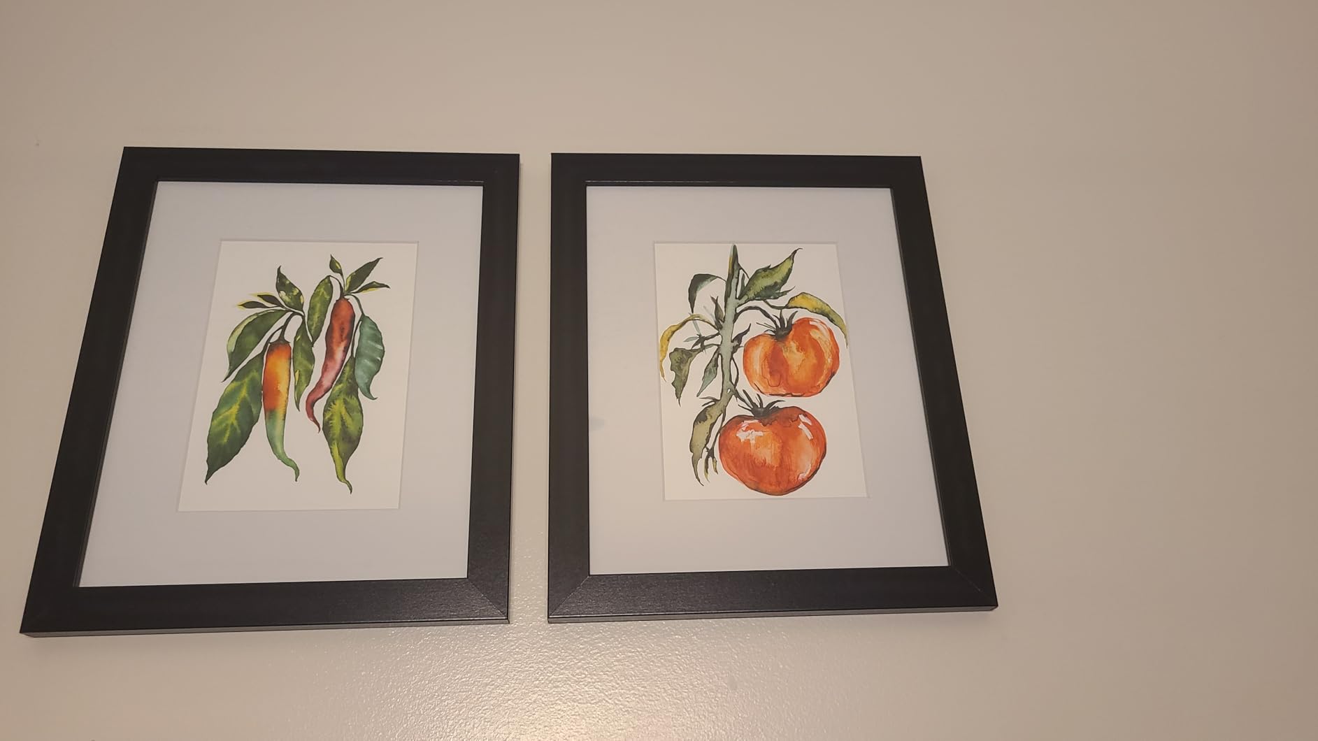 RPJC 8x10 Picture Frames Made of Solid Wood High Definition Glass for Table Top Display and Wall Mounting Photo Frame Black customer photo 2