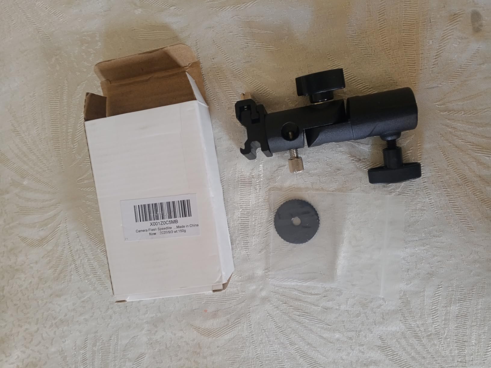 Anwenk Camera Flash Speedlite Mount Swivel Light Stand Bracket with Umbrella Reflector Holder customer photo 2