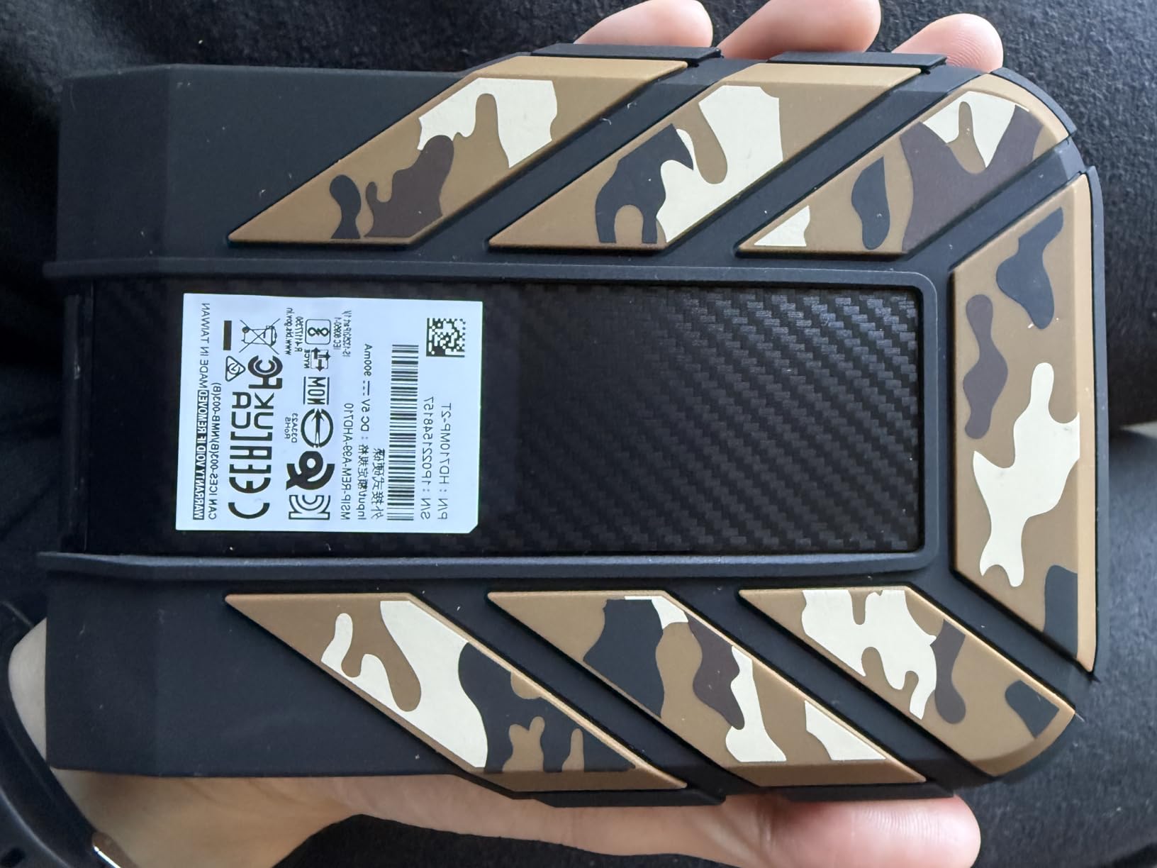 ADATA HD710 Pro - 4 TB External Hard Drive - Shockproof, Waterproof & Dustproof - Durable Storage - For Gamers, Students & Professionals - Mac, PC & Linux Compatible - Black - AHD710P-1TU31-CBK customer photo 1