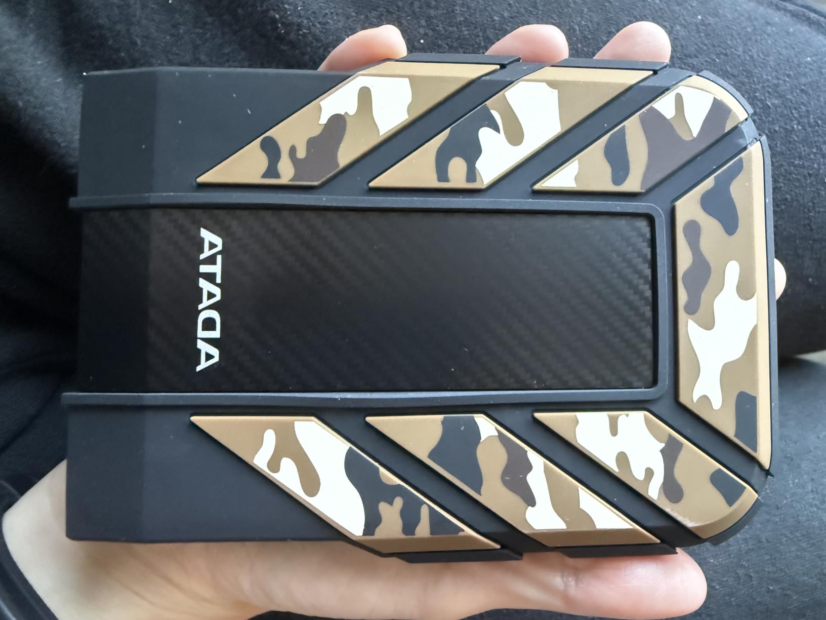 ADATA HD710 Pro - 4 TB External Hard Drive - Shockproof, Waterproof & Dustproof - Durable Storage - For Gamers, Students & Professionals - Mac, PC & Linux Compatible - Black - AHD710P-1TU31-CBK customer photo 2
