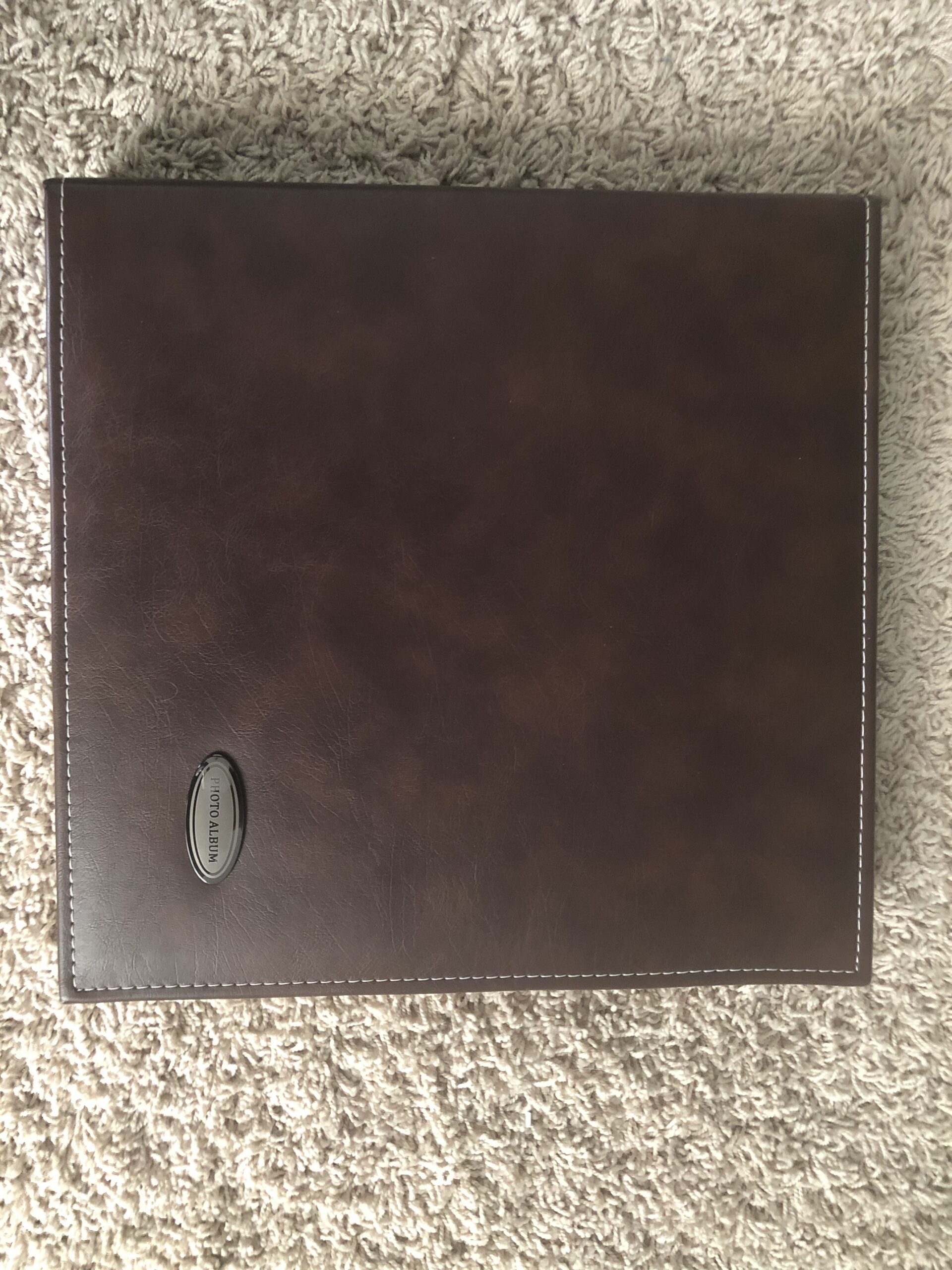 Zoview Self-Adhesive Photo Album, Dust-free, glue free and waterproof Scrapbook Album, Family album, Leather Cover, Hand Made DIY Albums Holds 3x5, 4x6, 5x7, 6x8,8x10 photos customer photo 2