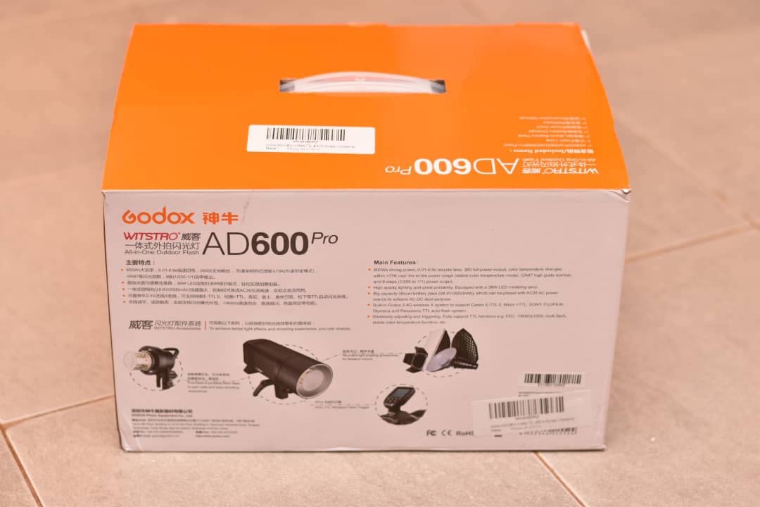 AD600 Pro AD600Pro Outdoor Flash Strobe Light, 600Ws TTL Studio Flash Monolight, 2.4G 1/8000s HSS Speedlite, Powerful Li-ion Battery, Compatible for Canon Nikon Sony FUJIFILM Olympus Panasonic customer photo 1