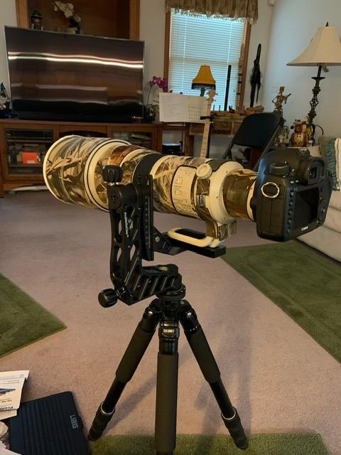 GKJr. Katana Junior Telephoto Lens Gimbal Head for Telephoto Lenses Wildlife Sports Photography customer photo 2