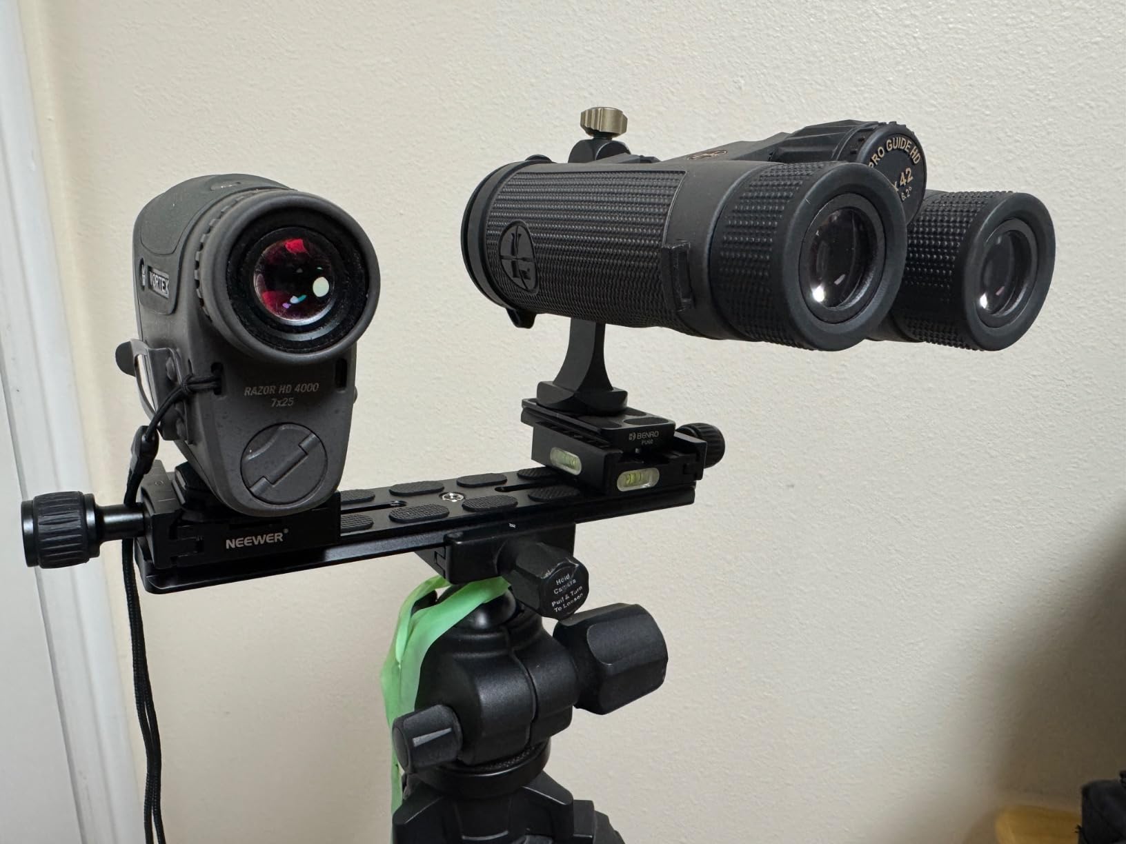 PU-200 200mm Universal Lengthened Quick Release Plate Slide Rail with D-Ring Screw for Tripod Ball Head DSLR Camera, Arca-Swiss Compatible customer photo 1