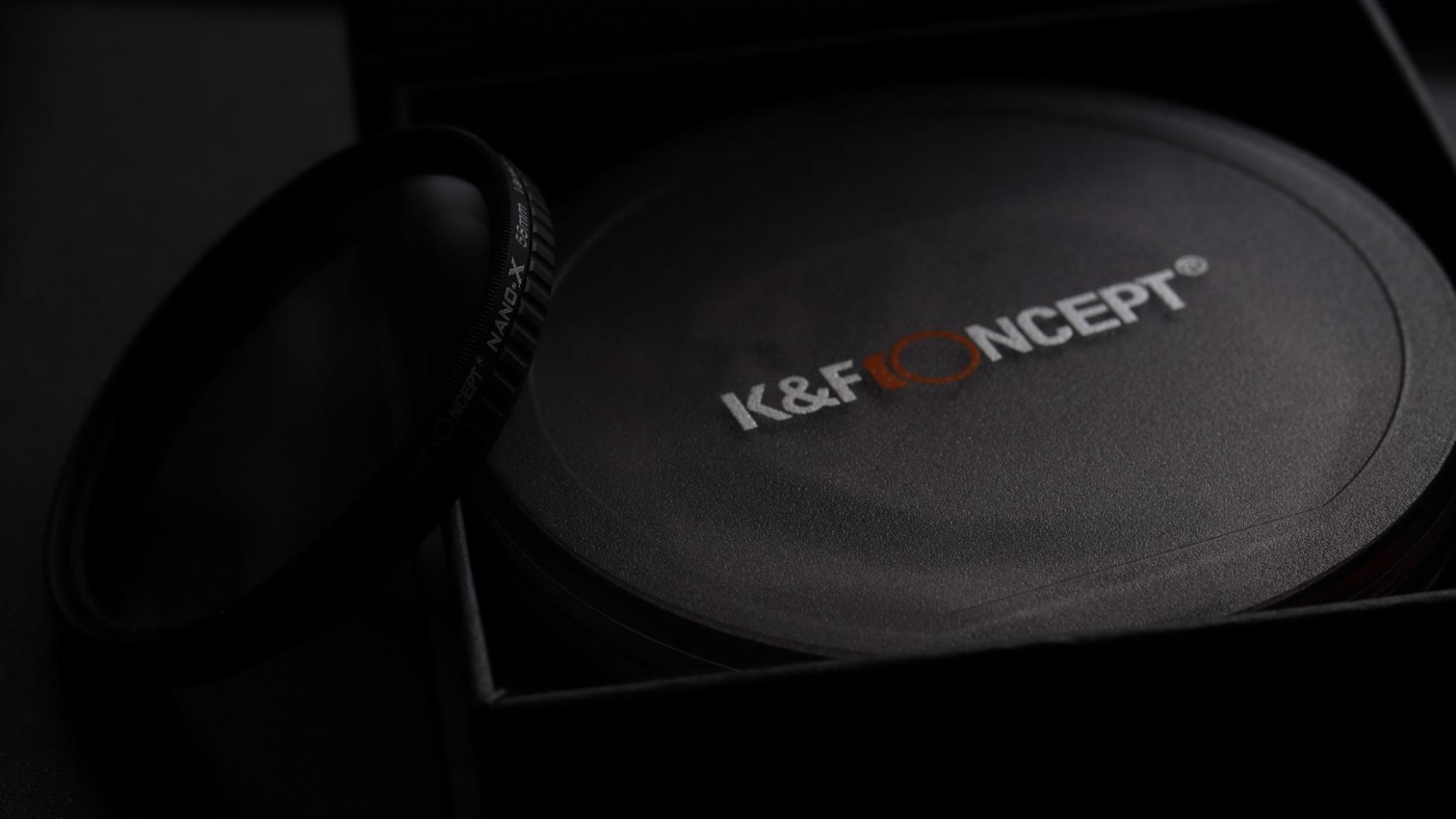 K&F Concept 58mm Variable ND Filter ND2-ND32 Camera Lens Filter (1-5 Stops) No X Cross HD Neutral Density Filter with 28 Multi-Layer Coatings Waterproof (Nano-X Series) customer photo 1