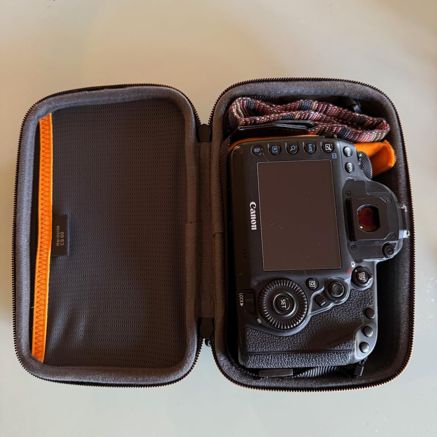Lowepro Hardside CS 60 Case for Small Drone, Mirrorless Cameras or 2 Action Cameras, 1-2 Lenses, Accessories, 14.00 x 8.51 x 22.71 cm, Black customer photo 1