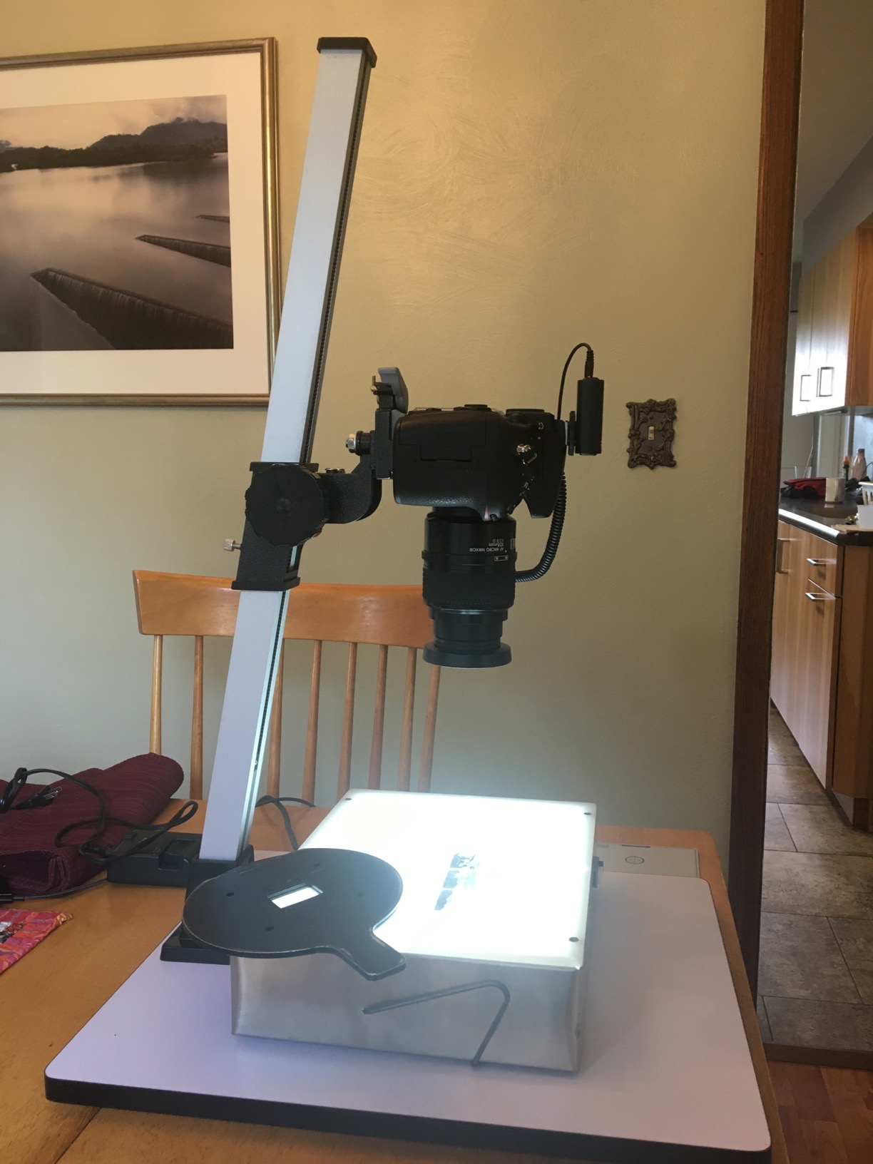 ALZO Copy Stand for Macro Tabletop Studio and Overhead Product Photography customer photo 1
