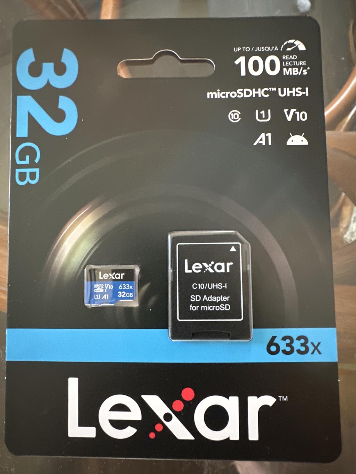 Lexar High-Performance 633x 512GB microSDXC UHS-I Card with SD Adapter, C10, U3, V30, A2, Full-HD & 4K Video, Up To 100MB/s Read customer photo 1