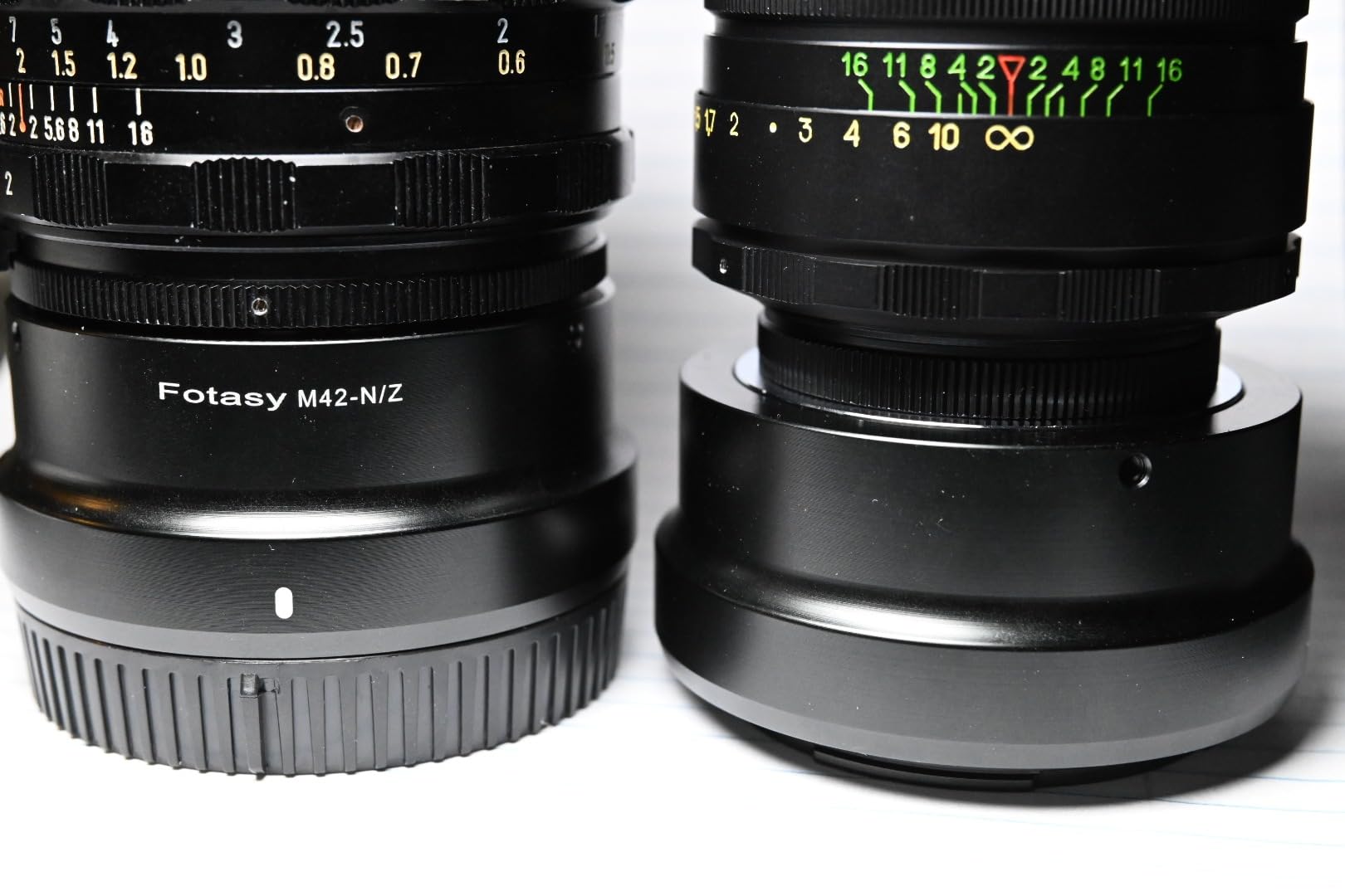 Fotasy Adjustable M42 Lens to Nikkor Z Mount Adapter, M42 Z Mount, fits M42 42mm Screw Mount Helios Lense, Compatible with Nikon Z Mount Mirrorless Camera Z30 Z50 Z5 Z6 Z7 Z6II Z7II z fc Z9 customer photo 2