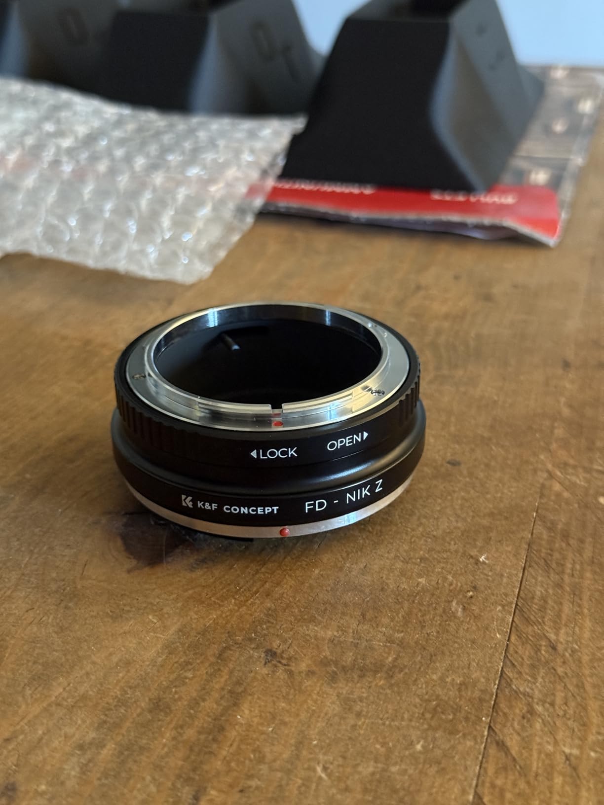 K&F Concept Lens Mount Adapter for FD FL Lens to Nikon Z6 Z7 Camera customer photo 2