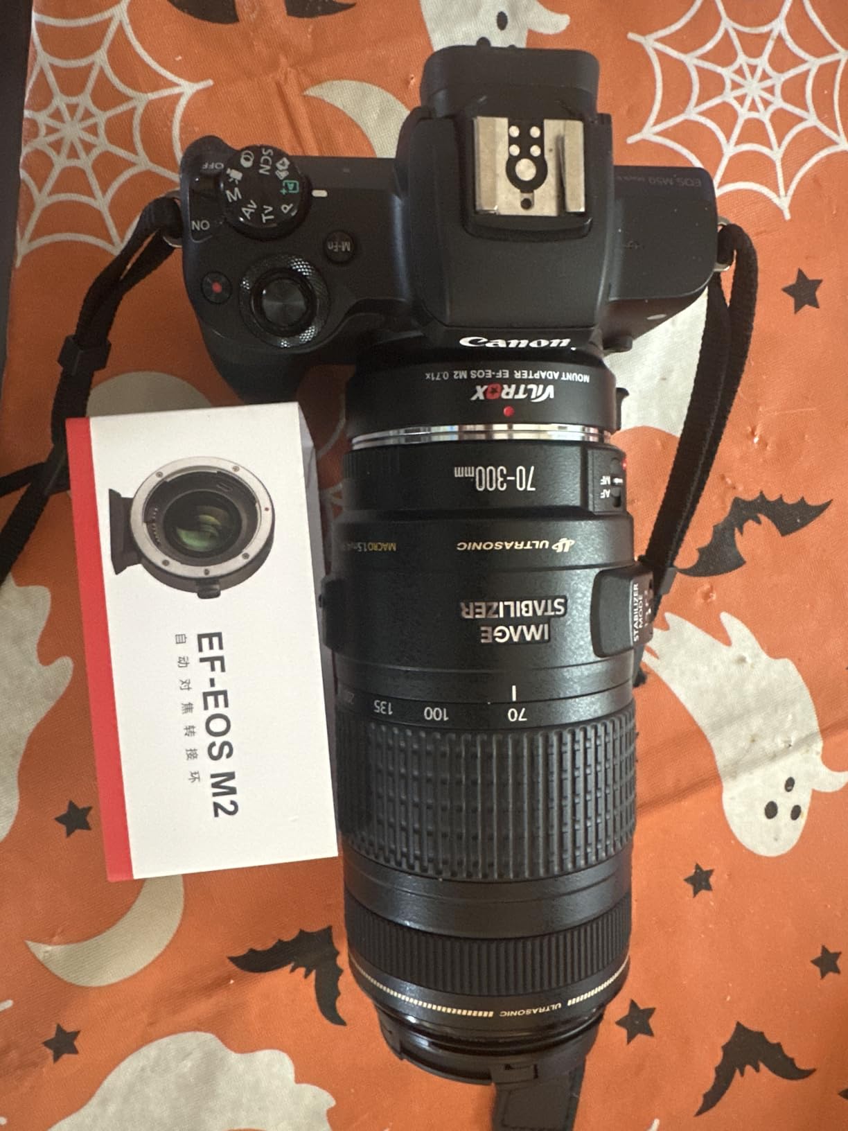 EF-EOS M2 Autofocus Lens Adapter 0.71x Speed-Booster Compatible for Canon EF Lens to EOS-M Mount Camera customer photo 1