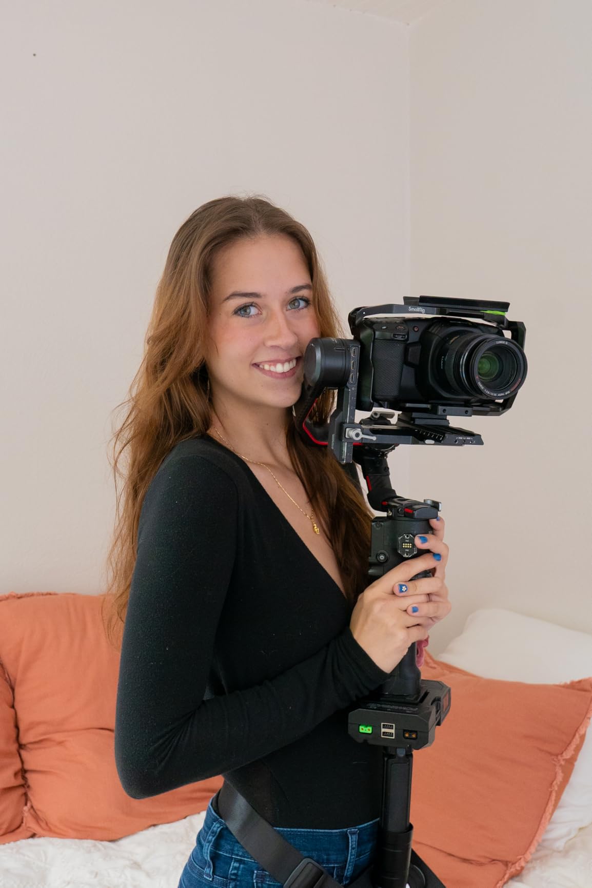 Kamerar MogoCrane Belt Kit, Weight Support for Single Handed Gimbal Stabilizer, DJI Ronin-S, Zhiyun Crane 2, Crane Plus, Moza Air 2, AirCross, Hold the Gimbal Easier and Longer customer photo 2