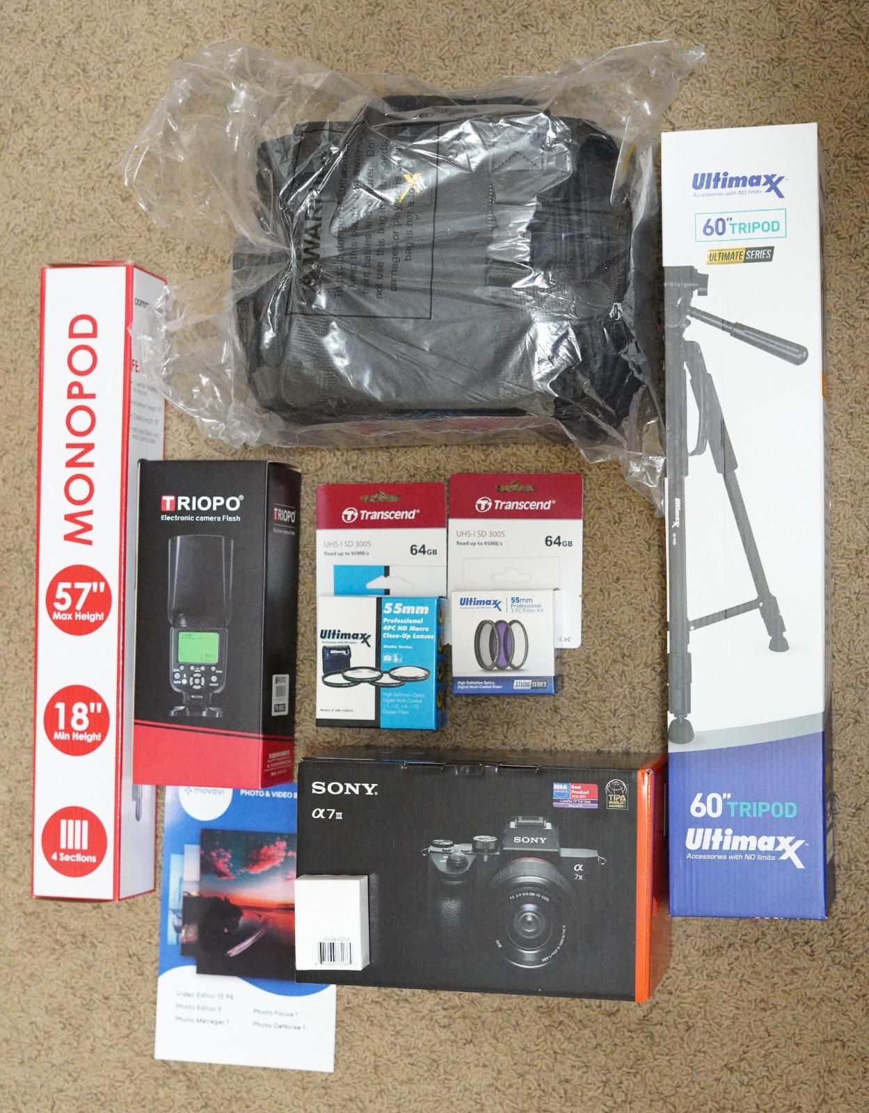 Alpha a7 III Mirrorless Digital SLR Camera with 28-70mm Lens Kit + Prime TTL Accessory Bundle with 128GB Memory & Photo/Video Editing Software customer photo 1