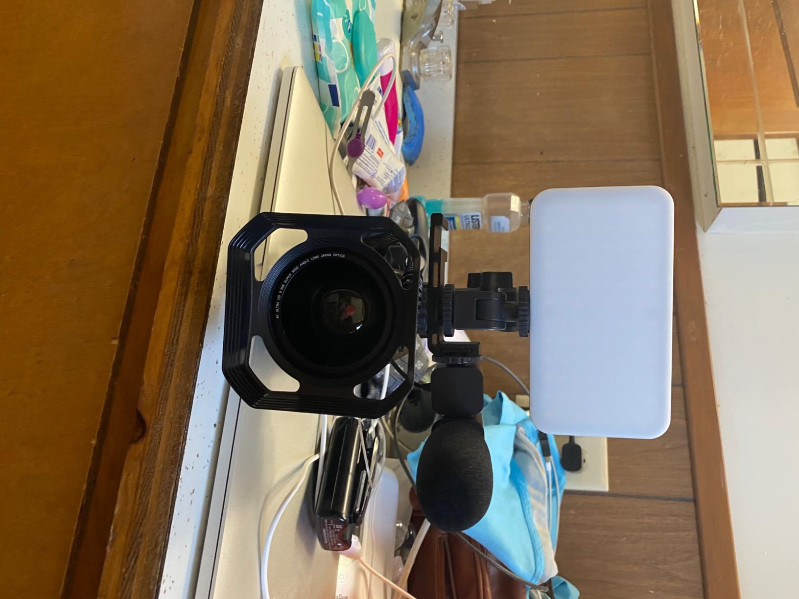 ORDRO Camcorder 4k Video Camera, HD 1080P 60FPS Vlog Camera IR Night Vision Video Recorder WiFi Camcorder with 64G SD Card,Microphone, LED Light, Wide-Angle Lens, Handheld Holder and Carrying Case customer photo 2