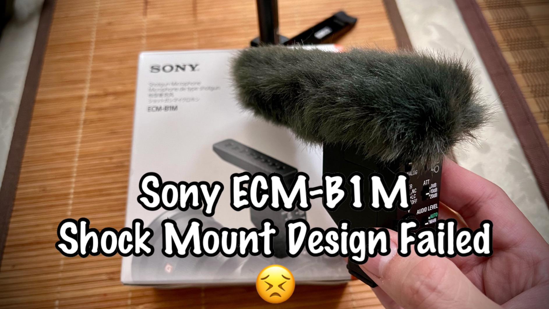 Digital Shotgun Microphone - ECM-B1M , XLR,Black customer photo 1