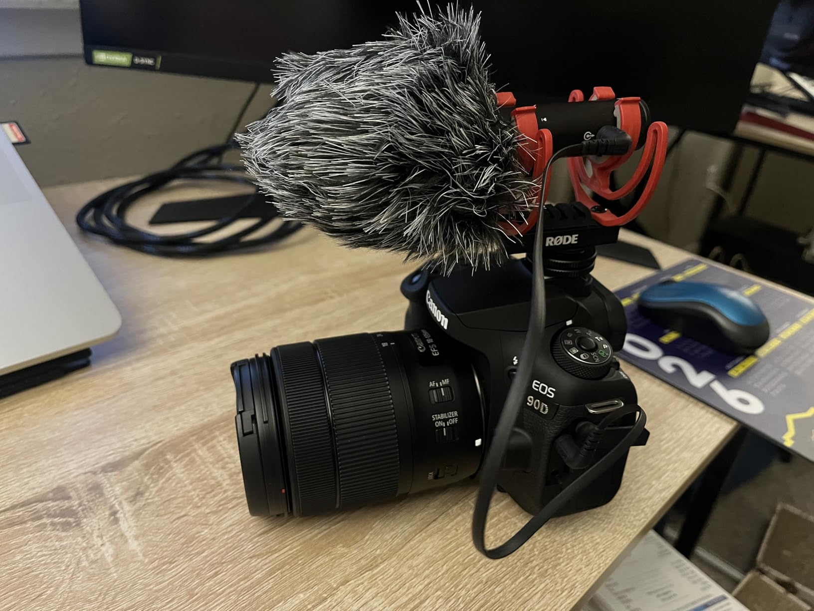 YOUSHARES VideoMicro Microphone Foam windscreen & Deadcat Wind Shield Combo customer photo 1