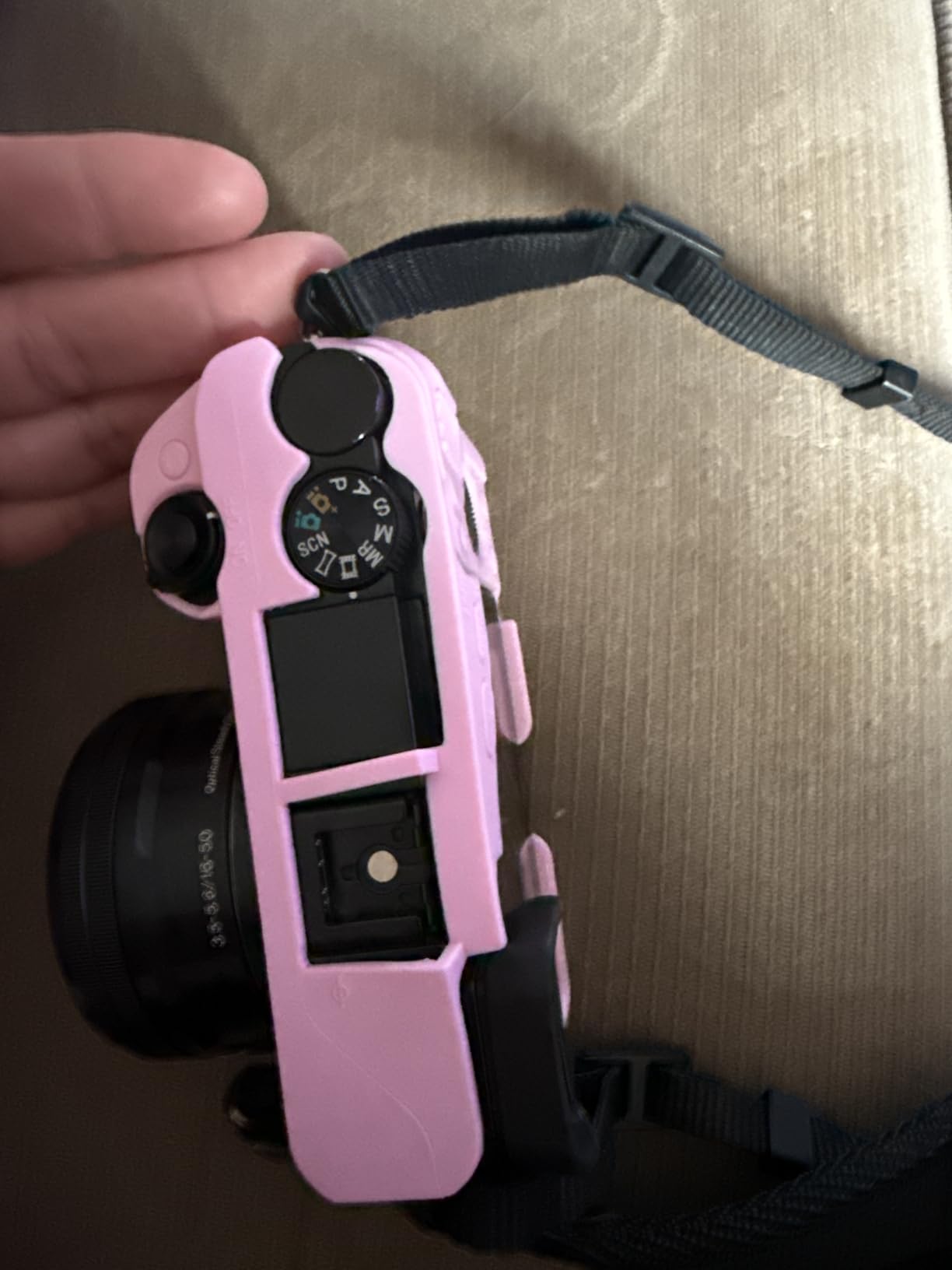 Easy Hood Case for Sony Alpha A6000 ILCE-6000 Digital Camera, Anti-Scratch Soft Silicone Housing Protective Cover Protector Skin (Black) customer photo 1